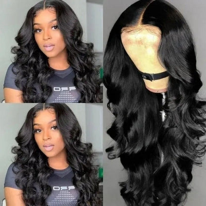 Queen Hair Inc 10a+ 13x6 HD Lace Front Human Hair Wigs 200% Density Body Wave Glueless Wigs