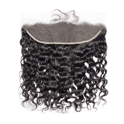 Queen Hair Inc 13x4 Lace Frontal Free Part Water Wave 100% Human Hair