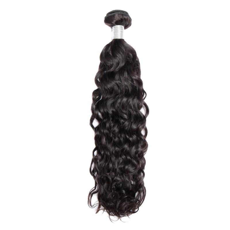 Grade 9A Uprocessed Human Hair Can be Dyed 1 Bundle -ALL texture