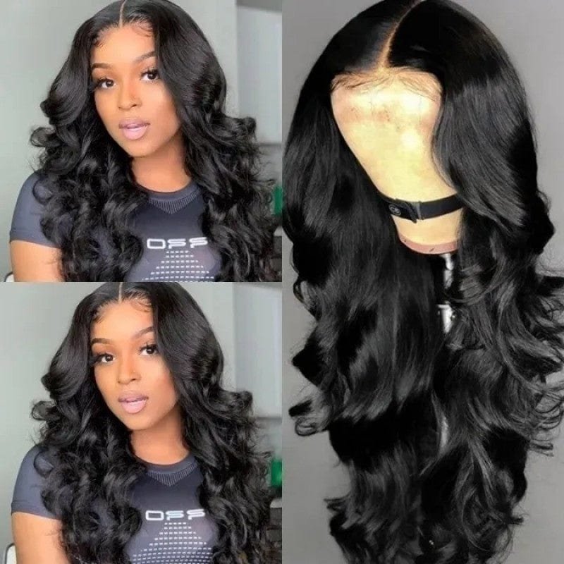 Queen Hair Inc 10a+ 13x6 HD Lace Front Human Hair Wigs 200% Density Body Wave Glueless Wigs