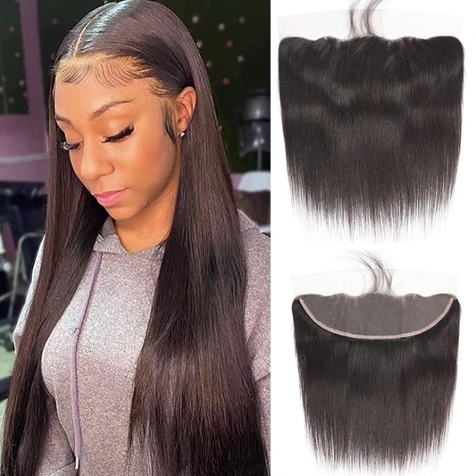 Queen Hair Inc 13x4 HD Lace Closure Free Part Straight 100% Virgin Human Hair