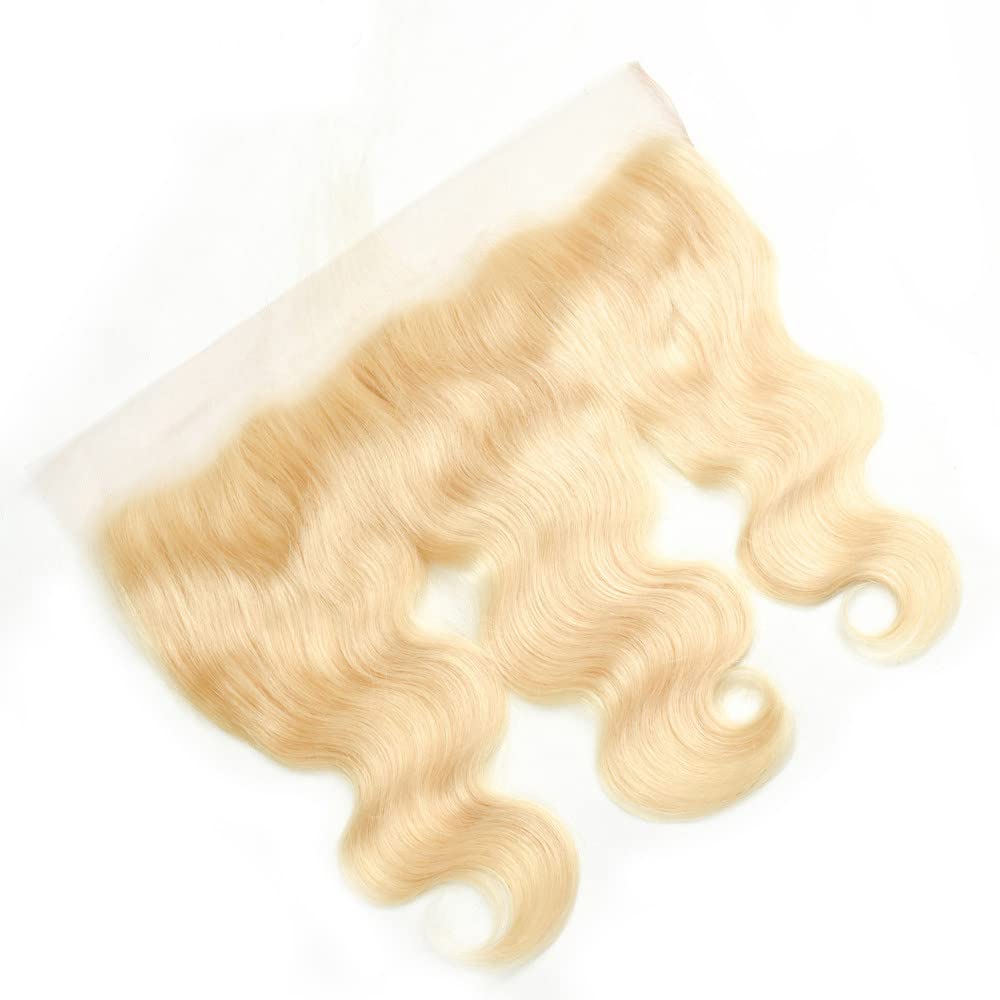Queen Hair Inc 13x4 HD Lace Frontal #613 Blonde Color Free Part Ear To Ear Body Wave