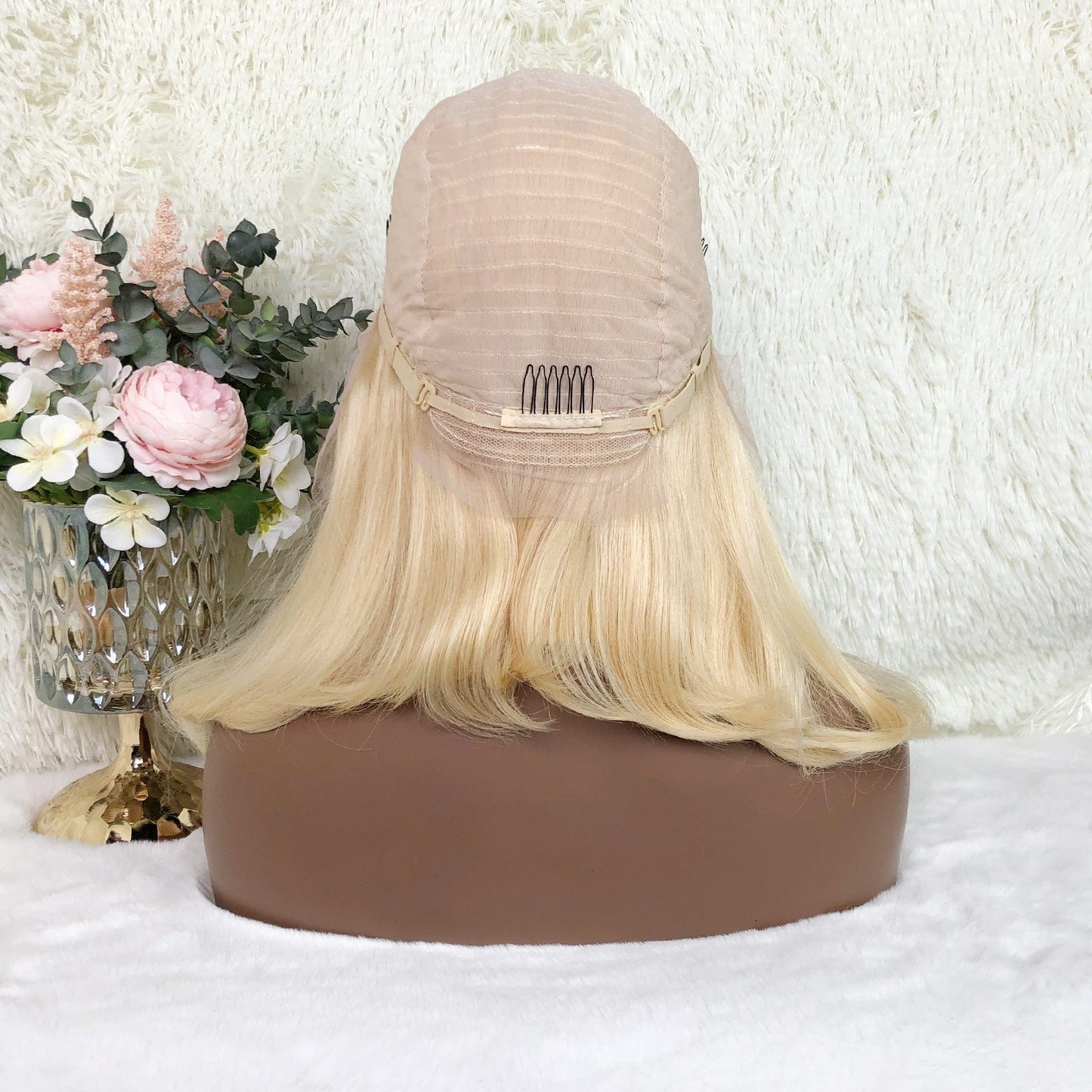 Queen Hair Inc 10a+ 150% Virgin Bob Wig #613