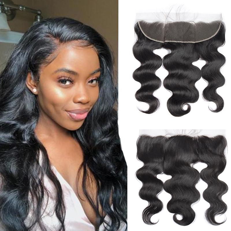 Queen Hair Inc 13x4 Lace Frontal Free Part Body Wave 100% Human Hair