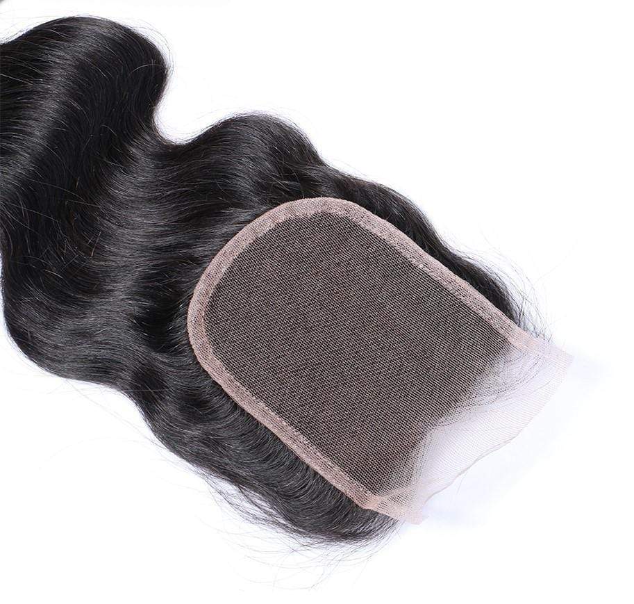 Queen Hair Inc 4x4 Lace Closure Free Part Body Wave 100% Human Hair
