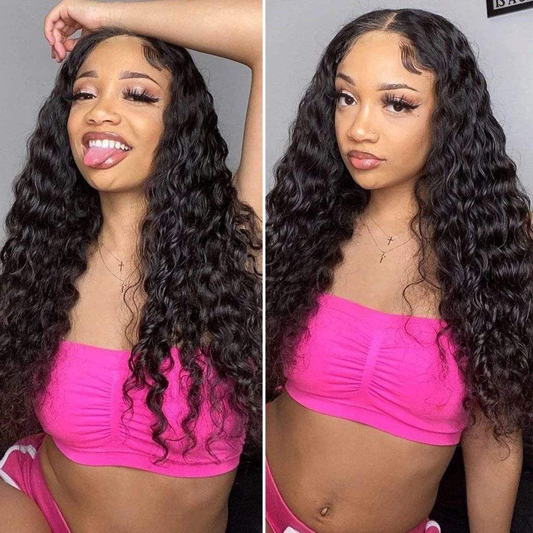 Queen Hair Inc Grande 10A+ 180% 13*4 Lace Frontal Wigs All TEXTURE