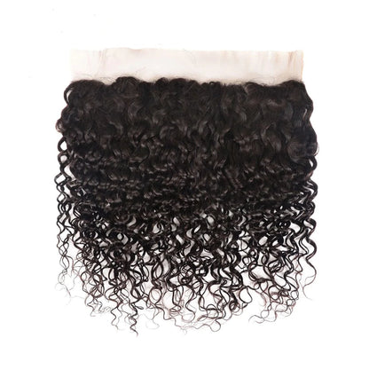 Queen Hair Inc 13x4 HD Lace Closure Free Part Water Wave 100% Virgin Human Hair