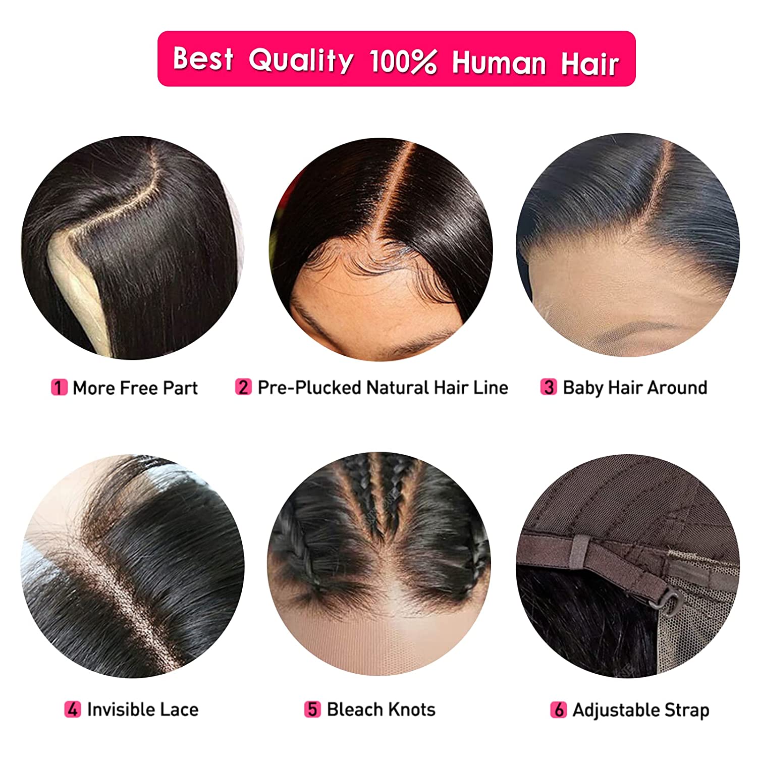 Queen Hair Inc 10A 3 Remy Hair bundles + 4X4 Lace Closure Kinky Straight Yaki hair #1b