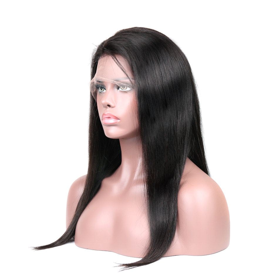 Queen Hair Inc Virgin Hair Full Lace Wigs Natural Color hair 100% Human Hair Straight