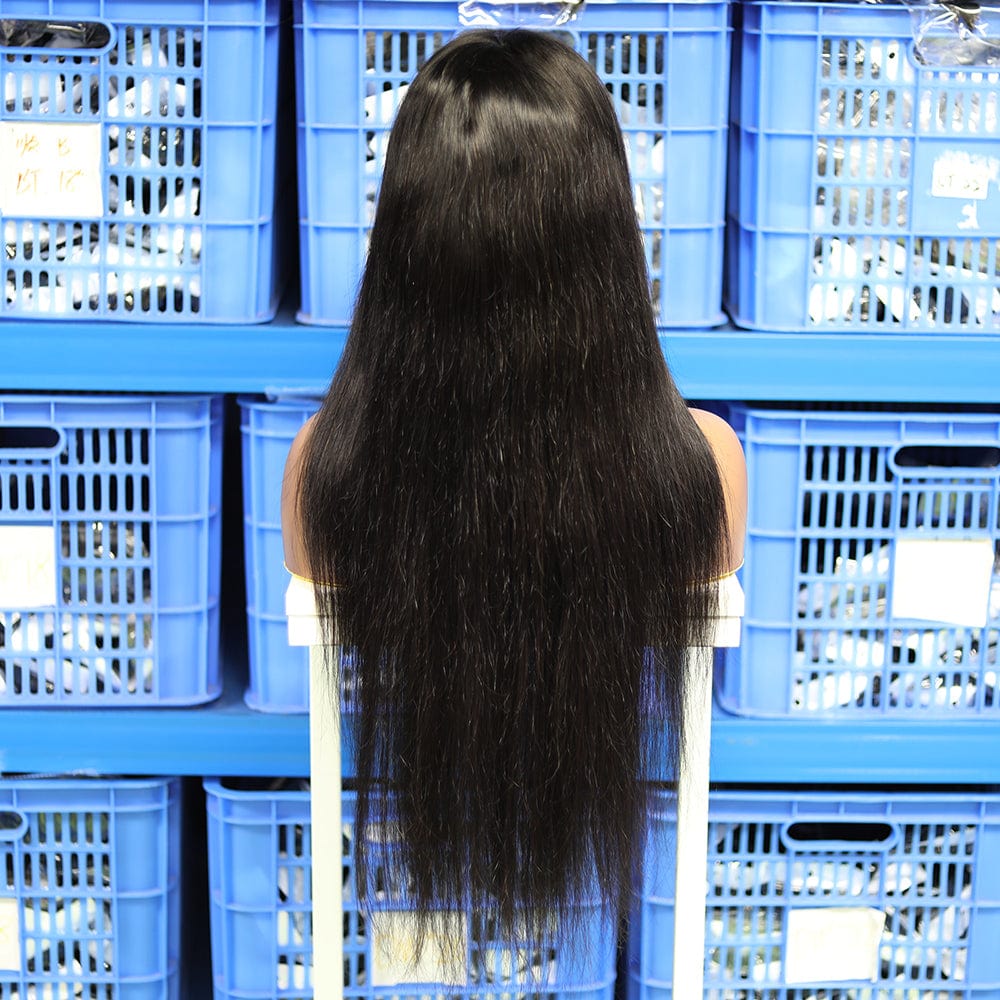 Queen Hair Inc Virgin Hair HD Full Lace Wigs Natural Color hair 100% Human Hair Straight